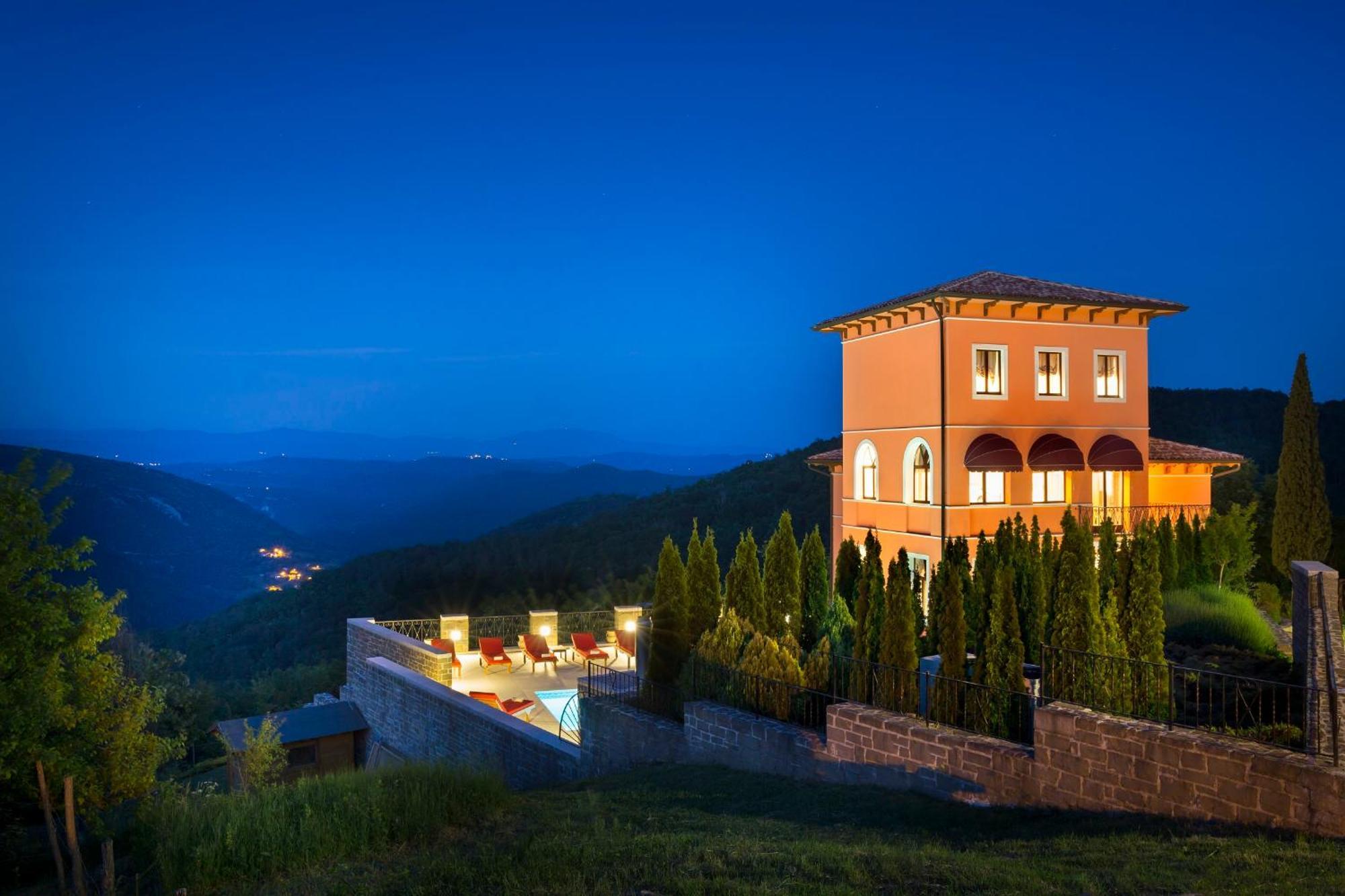 Palazzo Angelica B&B Adults Only Oprtalj エクステリア 写真