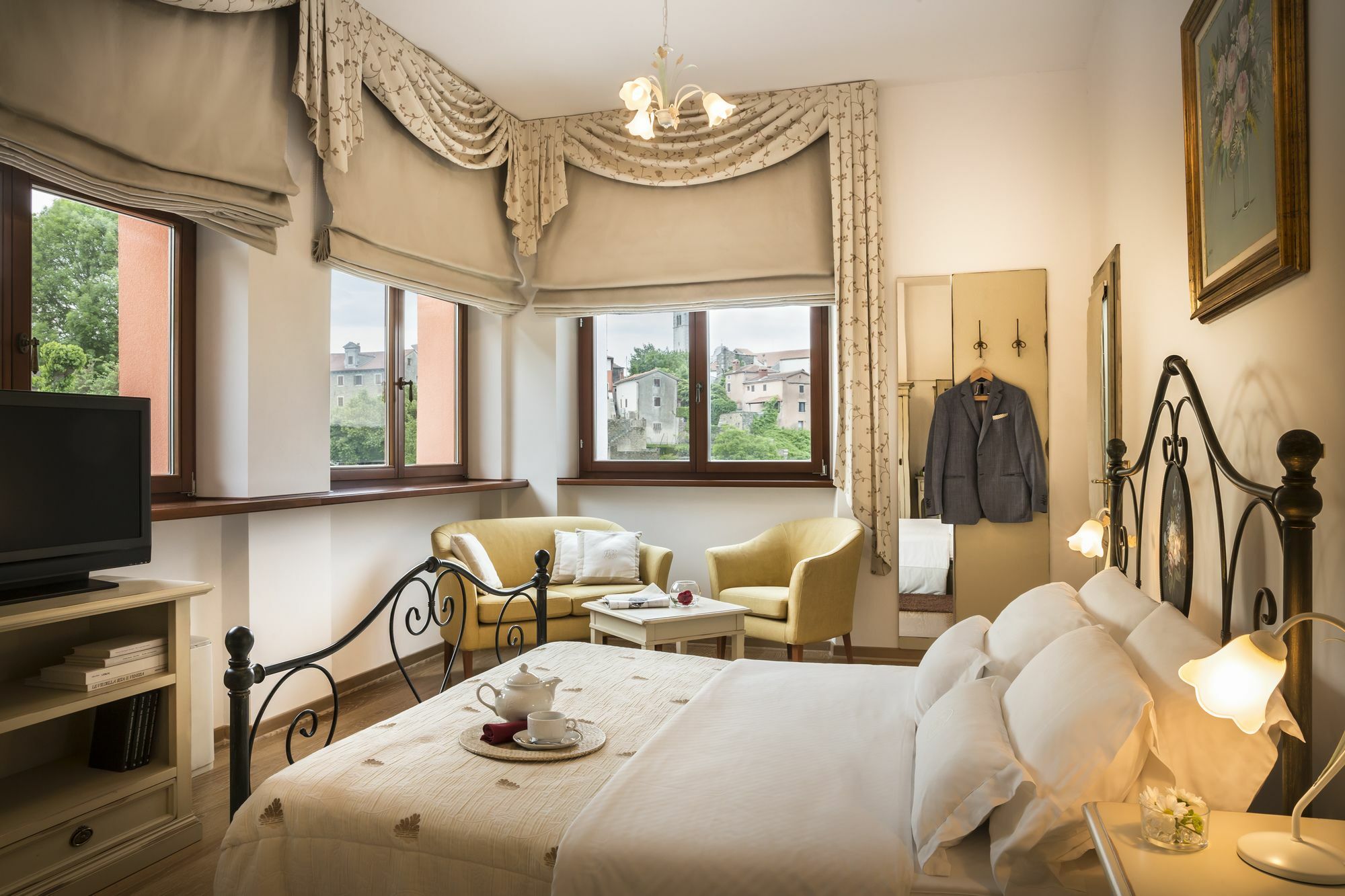 Palazzo Angelica B&B Adults Only Oprtalj エクステリア 写真